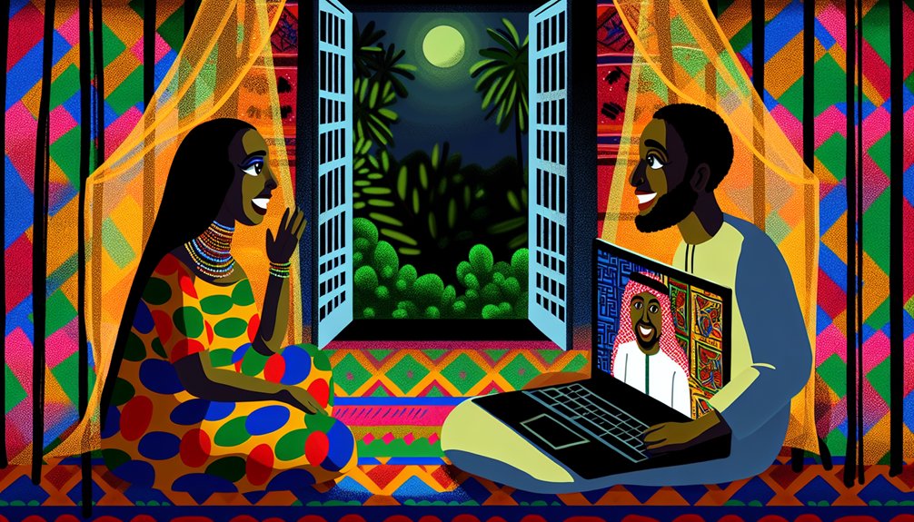 african online adult interaction